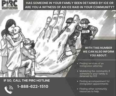 A preview image of the Hotline Flyer file